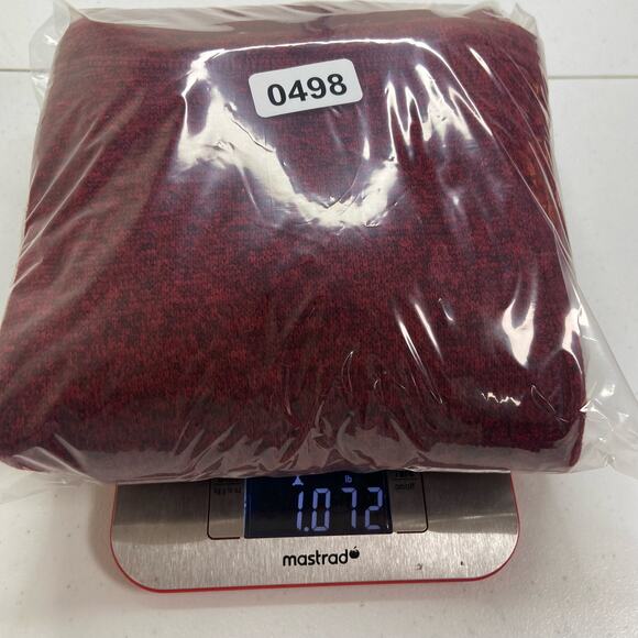 Woolrich Drifter Pullover Men's Medium Heather Red 1/4 Snap Fleece Sweater Cold - Picture 10 of 13